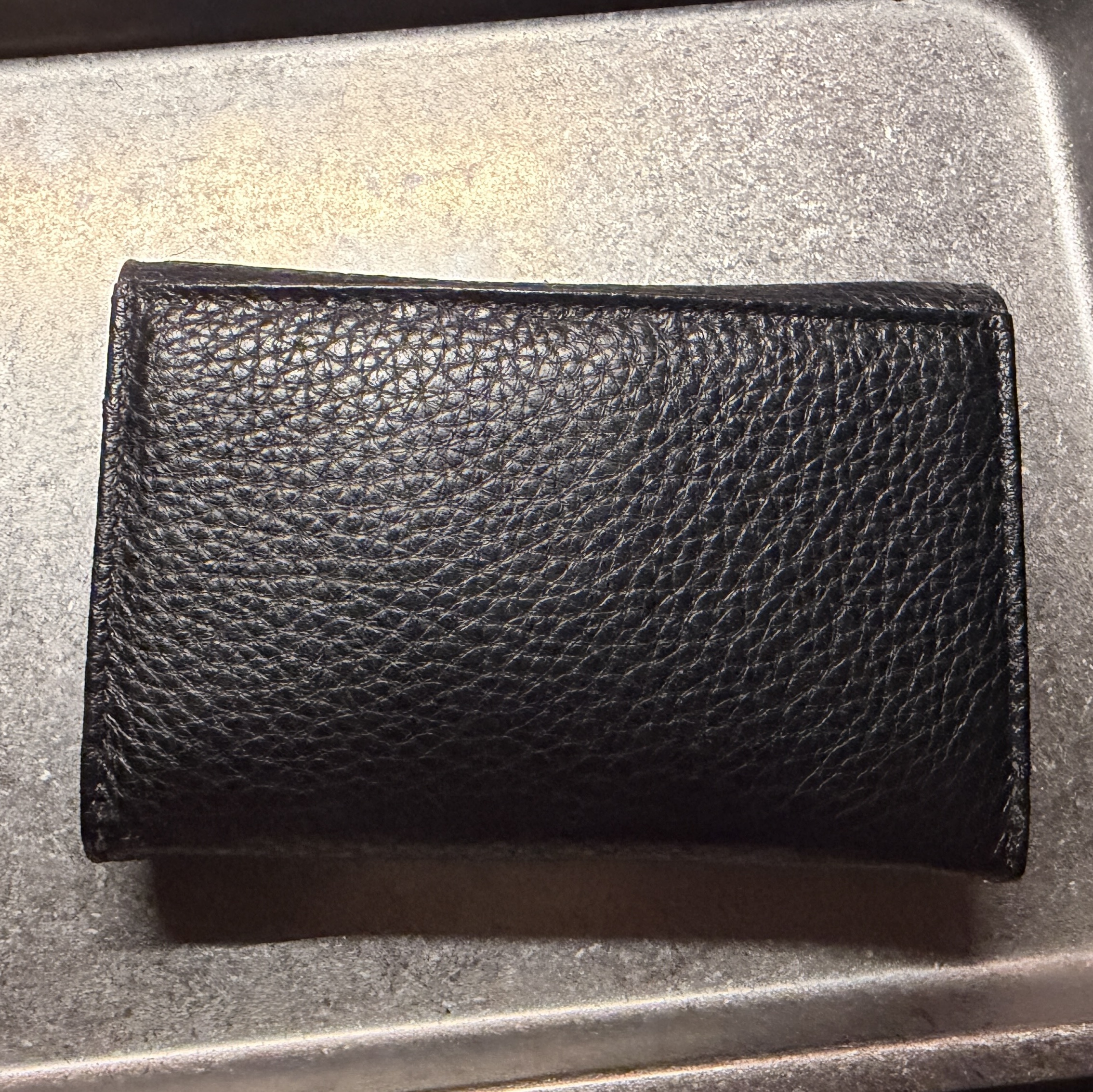 Porter Calm Card Case Black 착용 스타일 - 2