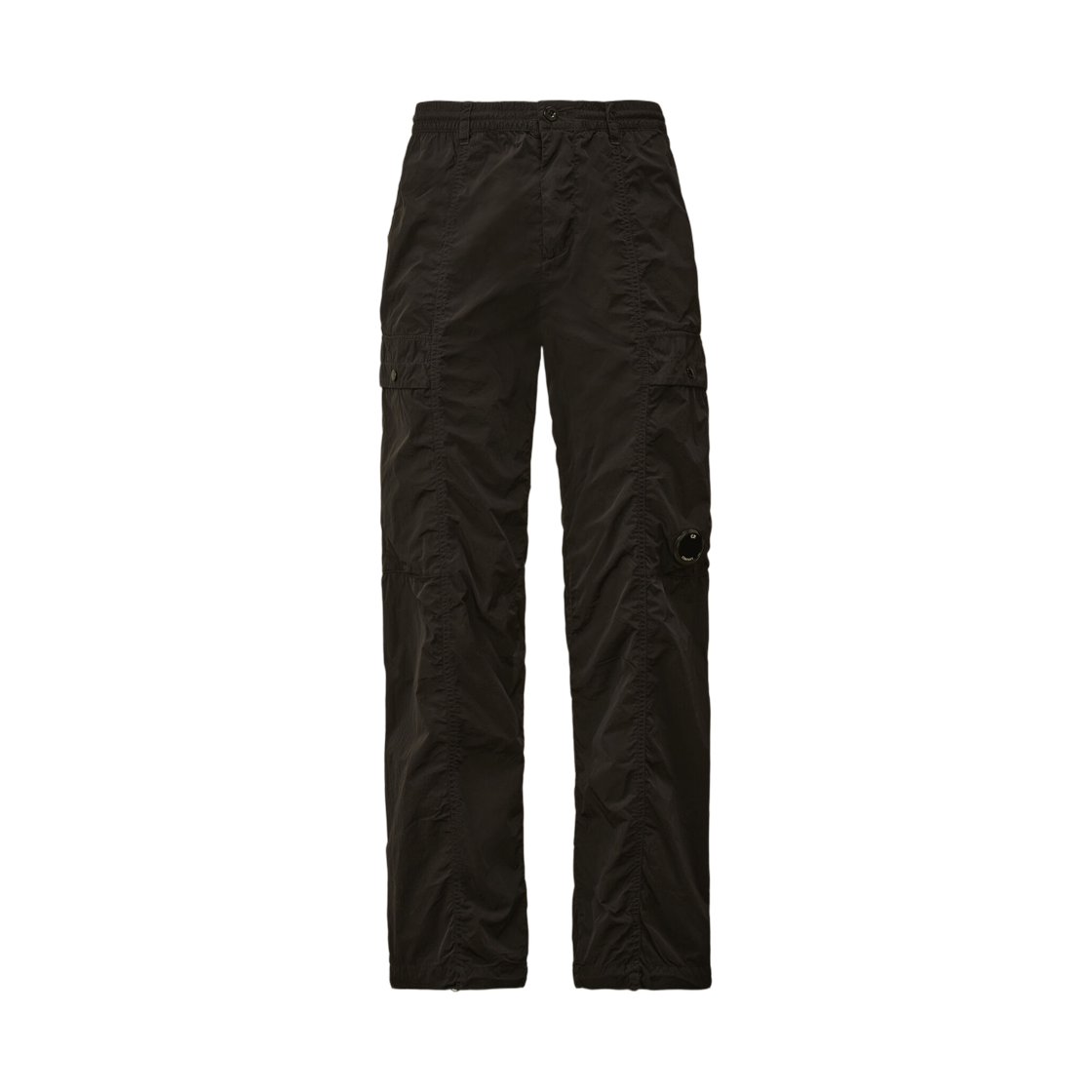 C.P. 컴퍼니 크롬-R 레귤러 카고 렌즈 팬츠 블랙 - 26SS(C.P. Company Chrome-R Regular Cargo Lens Pants Black - 26SS)