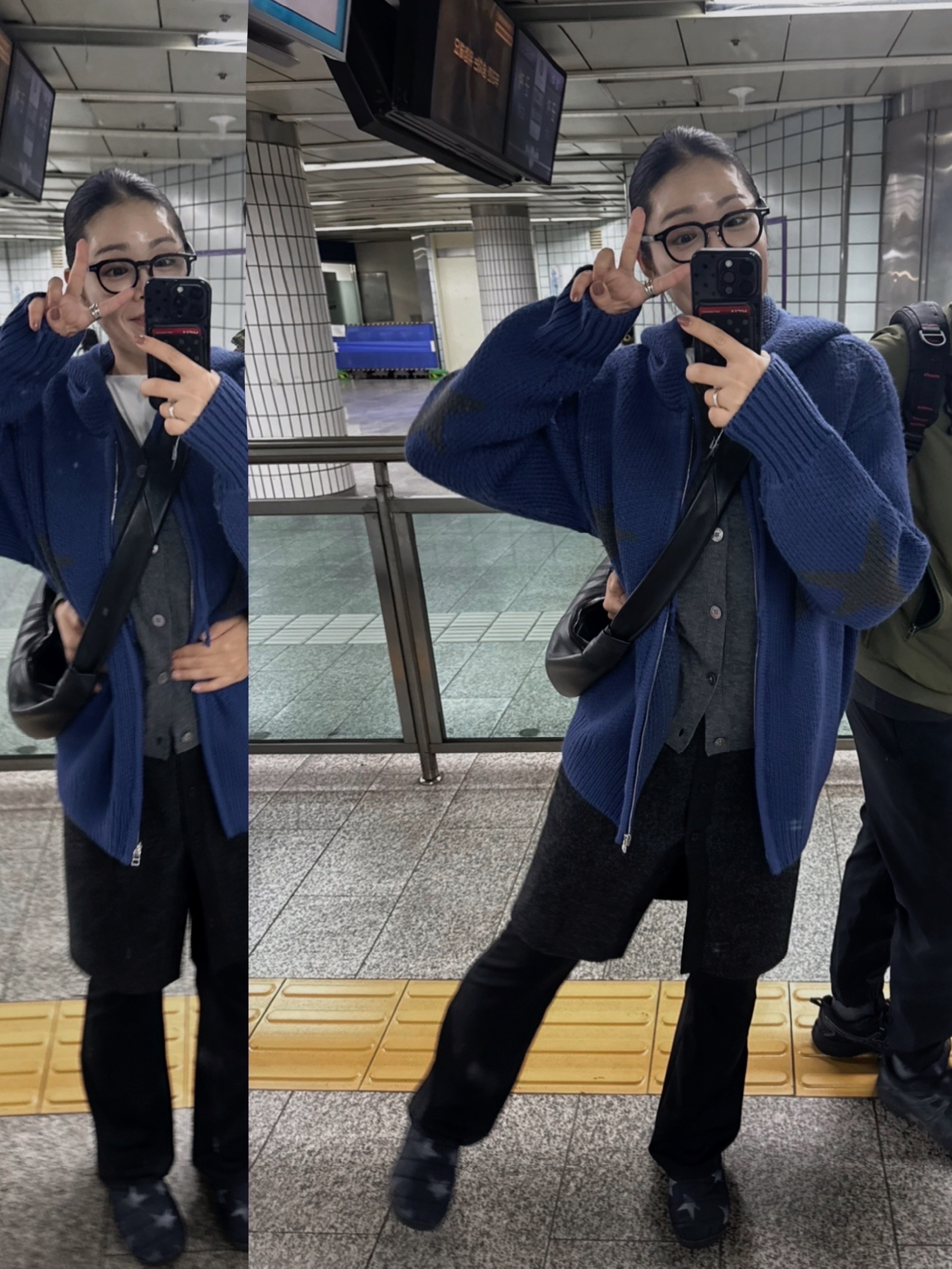 Scarpa Mojito Iron Gray - 24FW, Lemaire Small Croissant Bag Soft Nappa Leather Black 착용 스타일 - 2