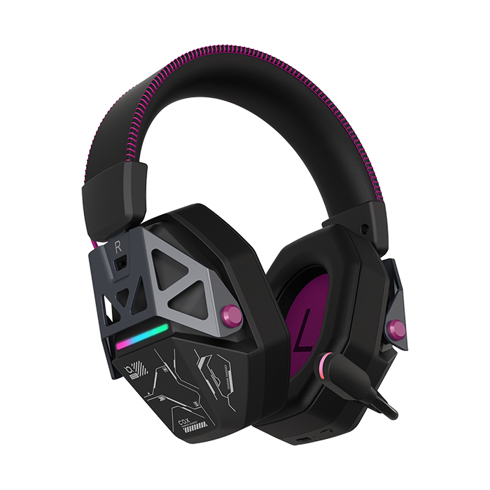 콕스 WCH300 유무선 블루투스 3모드 게이밍 헤드셋(COX WCH300 Wired/Wireless Bluetooth 3-Mode Gaming Headset) - 2