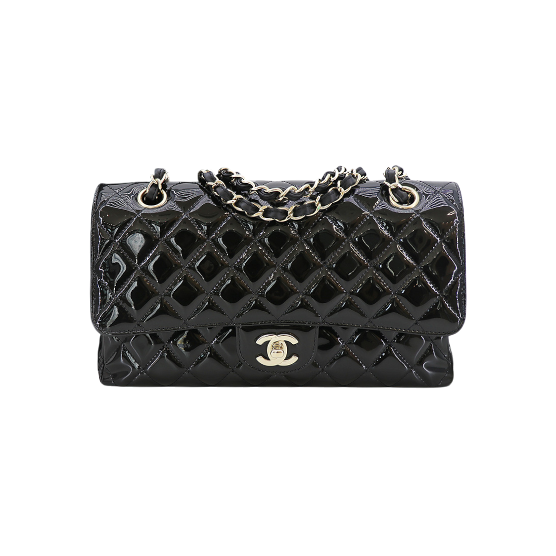 ITG26GOJ6PUP Chanel Classic Medium Patent 29 Bag