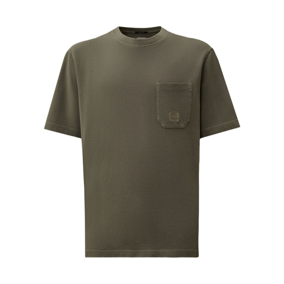 20CMTS173A005527S921 C.P. Company 24/1 Piquet Pigment Dyed Short Sleeve T-Shirt Gunmetal Grey - 26SS