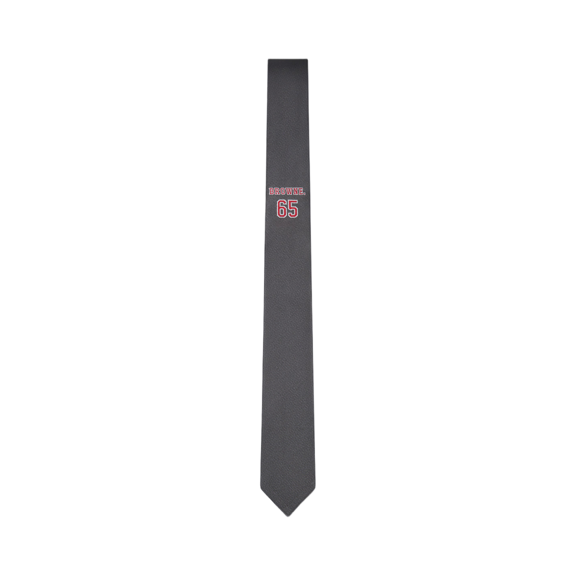 톰브라운 실크 65 타이 다크 그레이(Thom Browne Silk Browne 65 Tie Dark Grey)