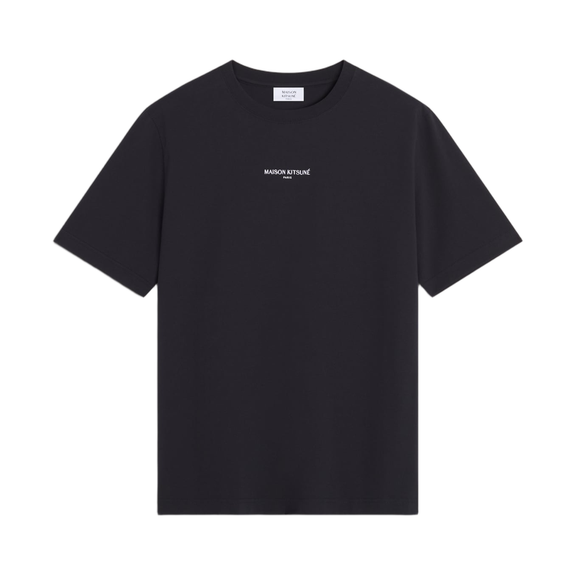 QM00100KJ7025-P199 Maison Kitsune Paris Comfort T-Shirt Black