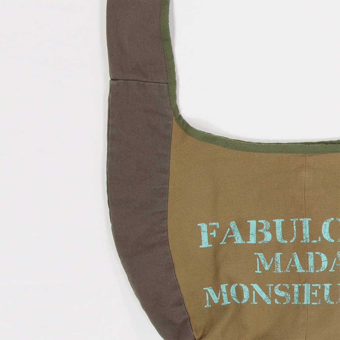 파버 벨로 백 프린팅 카키(FABEUR Vélo Bag Printing Khaki) - 4