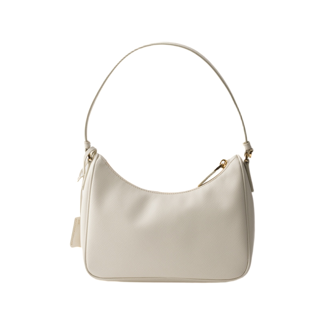프라다 사피아노 레더 미니백 초크 화이트(Prada Saffiano Leather Mini-Bag Chalk White) - 2