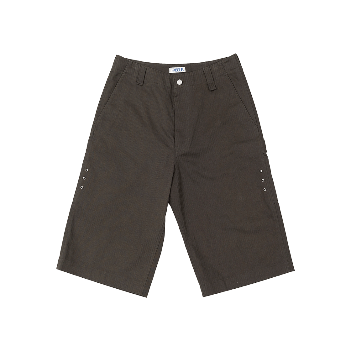 파버 카펜터 카고 쇼츠 카키(FABEUR Carpenter Cargo Shorts Khaki) - 1
