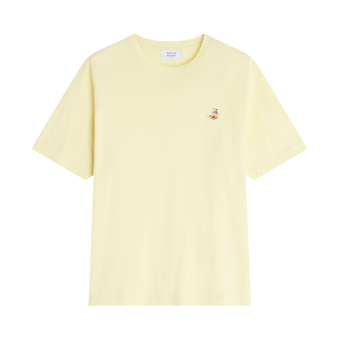 QM00102KJ7026-0425 Maison Kitsune Dreaming Fox Comfort T-Shirt Straw