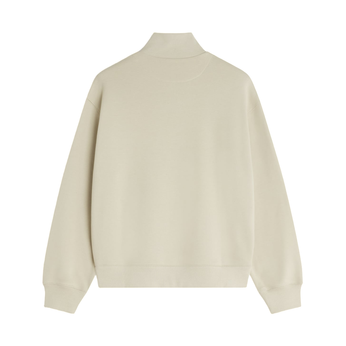 메종 키츠네 폭스 헤드 컴포트 하프 집 스웨트셔츠 티 리프(Maison Kitsune Fox Head Comfort Half Zip Sweatshirt Tea Leaf) - 2