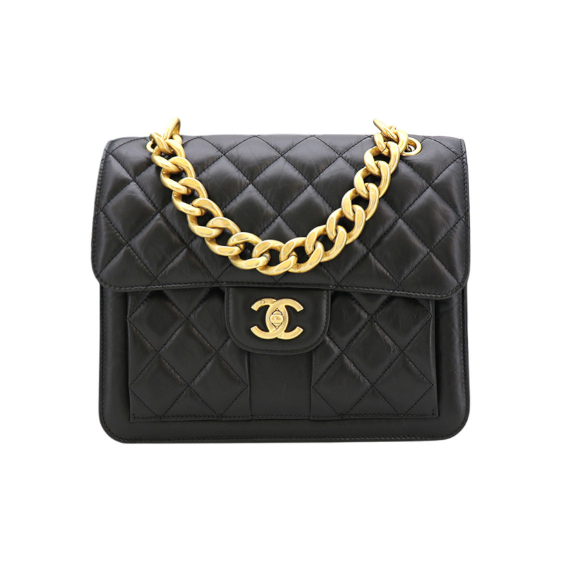 ITPT7EP2SCTO Chanel Classic Square Backpack with Built-in Chip