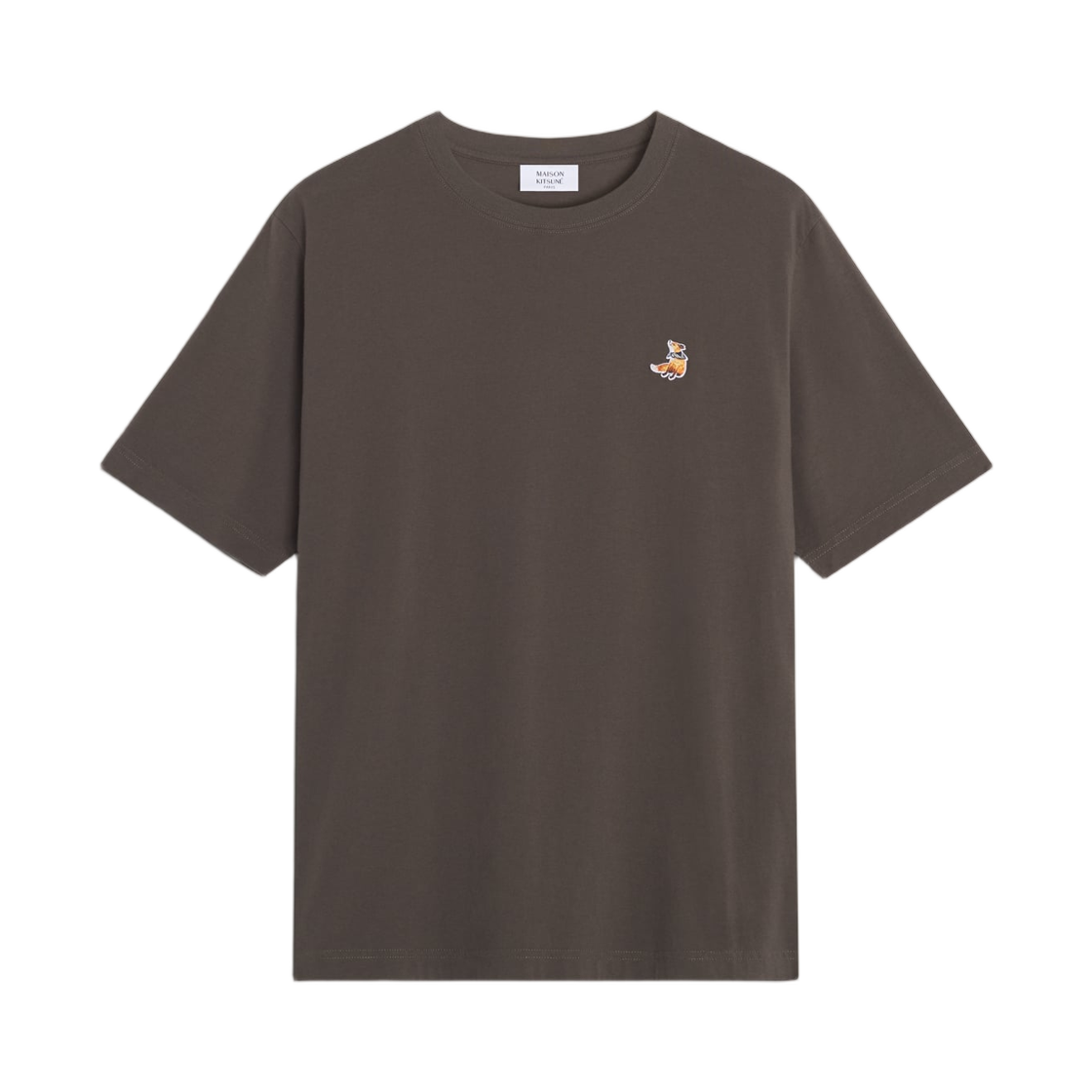 QM00102KJ7026-0453 Maison Kitsune Dreaming Fox Comfort T-Shirt Beluga