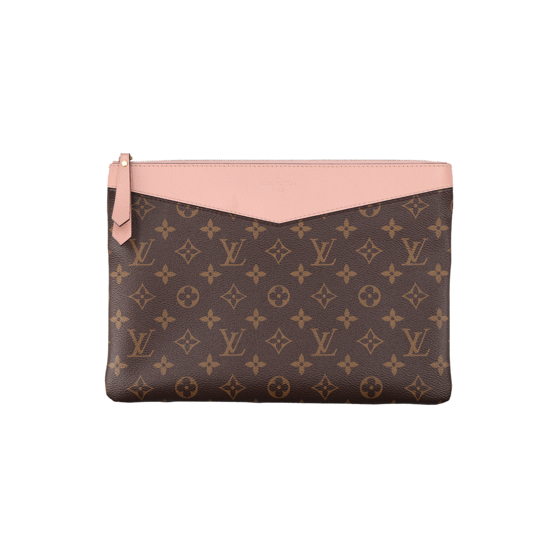 루이비통 M62942 모노그램 포쉐트 데일리 파우치 클러치 로즈 파우더(Louis Vuitton Monogram Pochette Daily Pouch Clutch - Rose Powder) - 1