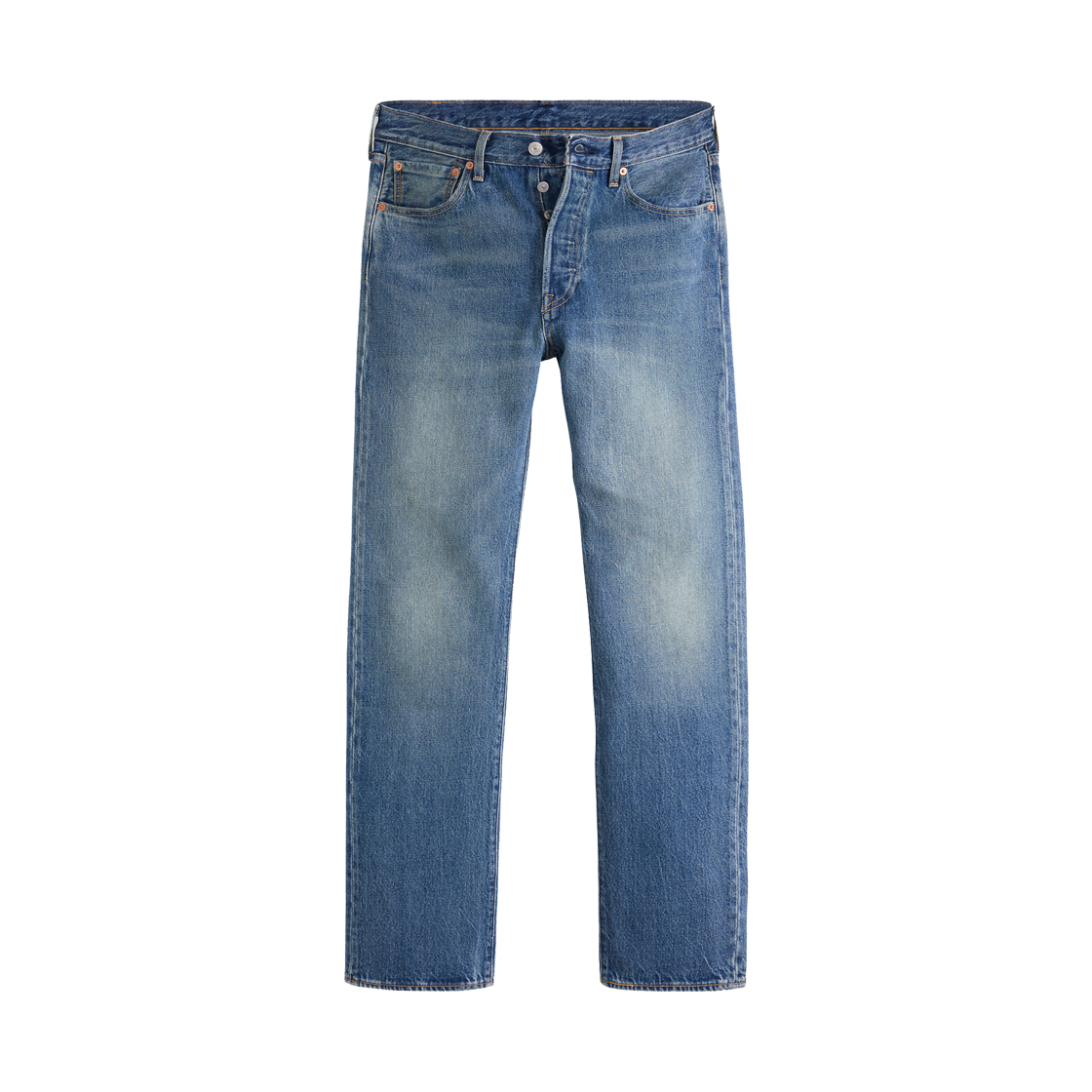 리바이스 501 오리지널 핏 진 미디엄 인디고(Levi's 501 Original Fit Jeans Medium Indigo)