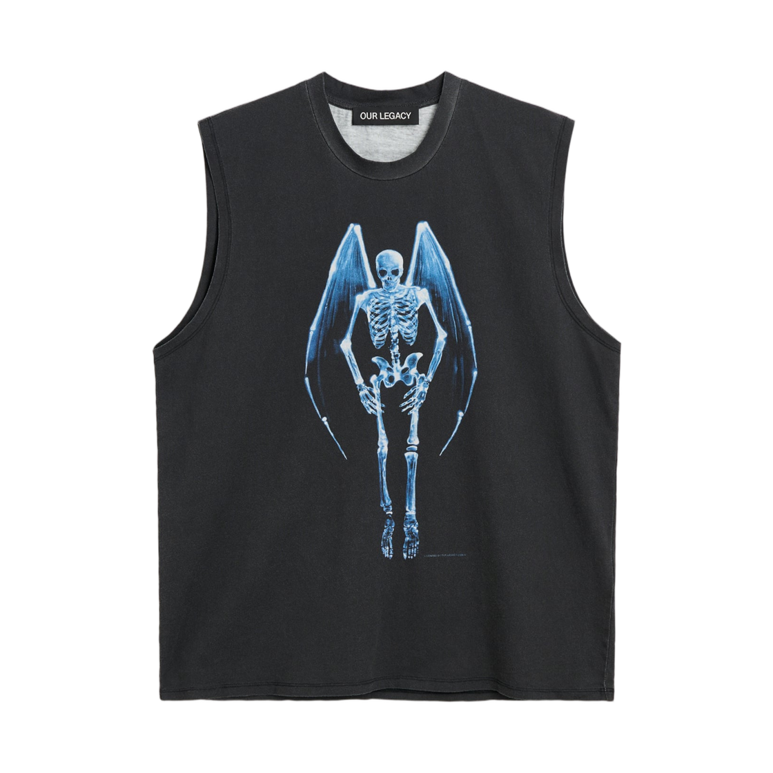 M2266BF Our Legacy Breathe Tank Fallen Angel Print