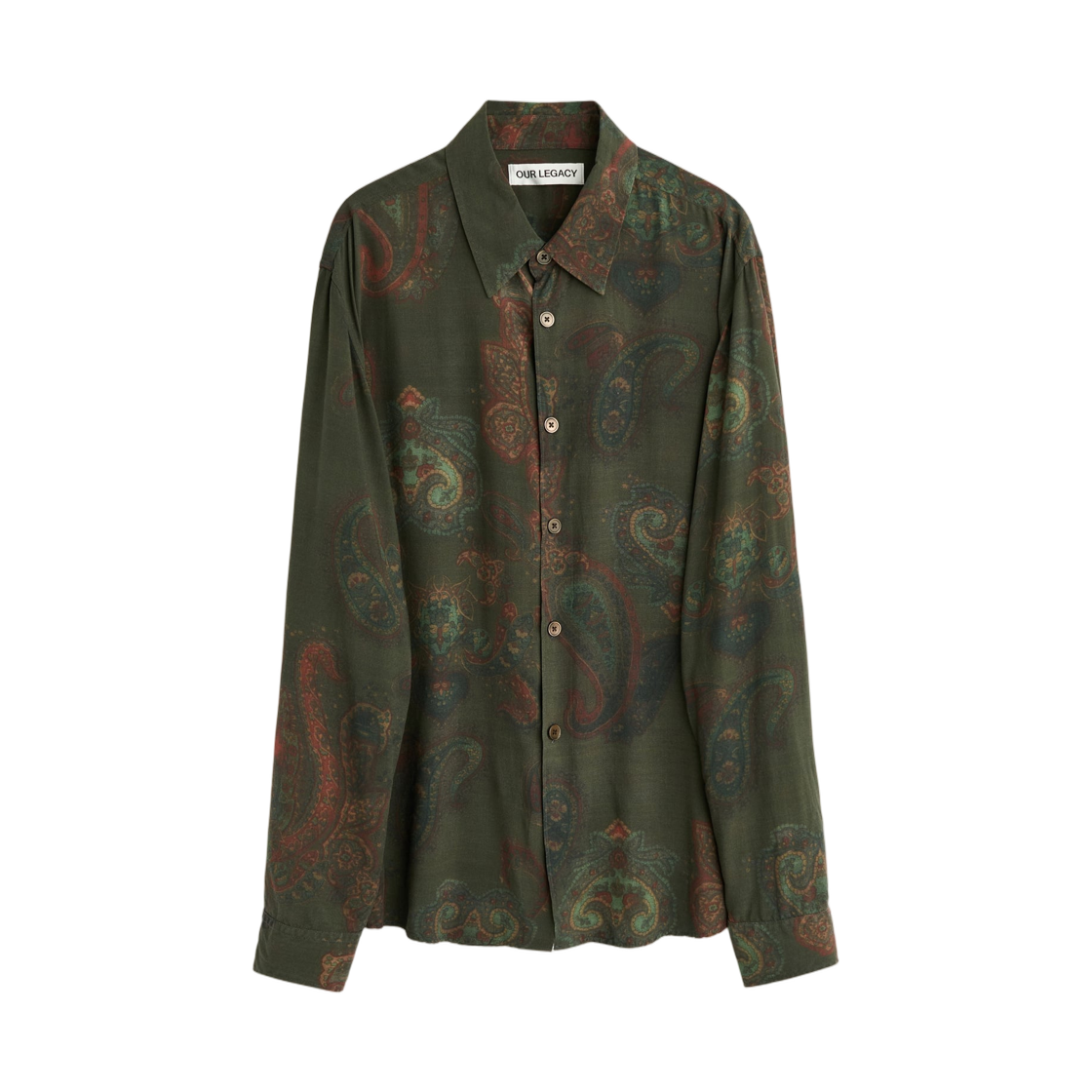 M2262BFP Our Legacy Beyond Shirt Forgotten Paisley Print