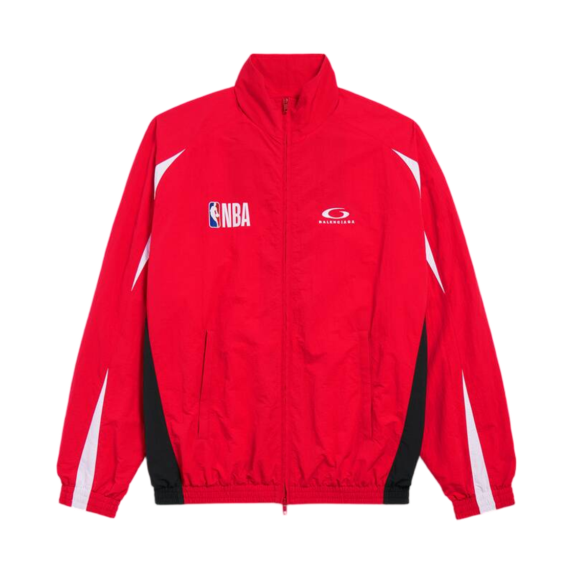 864835TROA56417 Balenciaga x NBA Collaboration Tracksuit Jacket Red