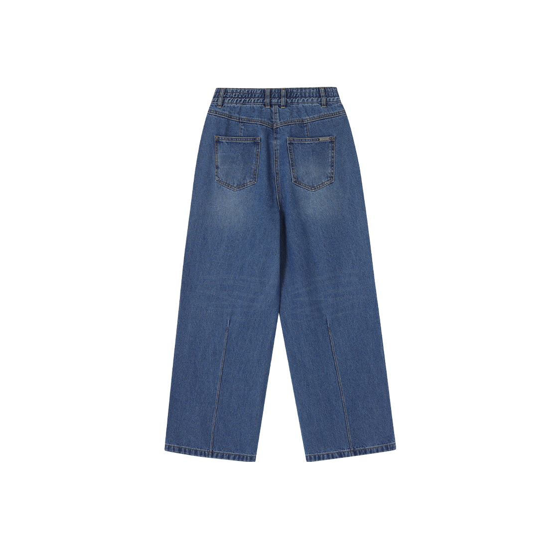 (W) 송지오 스트레이트 다트 데님 팬츠 블루((W) SONGZIO Straight Dart Denim Pants Blue) - 2