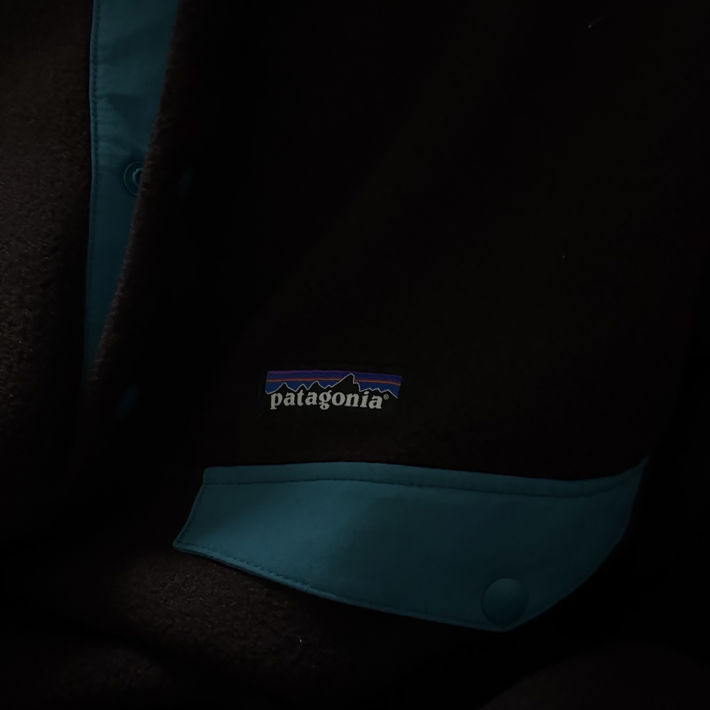 Patagonia Synchilla Snap-T Fleece Pullover Obsidian Plum 착용 스타일