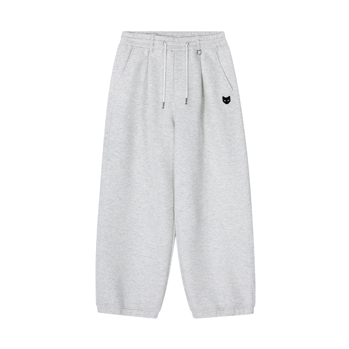 SI2PT810LG SONGZIO ZZERO Panther Curved Sweat Pants Light Grey