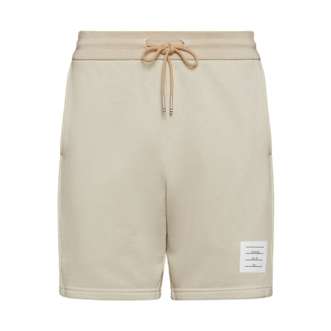 MJQ213A-03037-260 Thom Browne Solid Loopback Jersey 4-Bar Sweatshorts Beige
