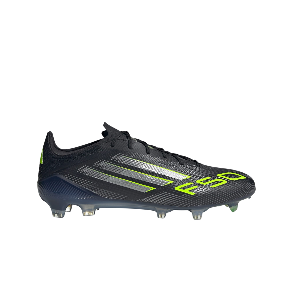 아디다스 F50 엘리트 FG 코어 블랙 아이언 메탈릭(Adidas F50 Elite FG Core Black Iron Metallic) - 1