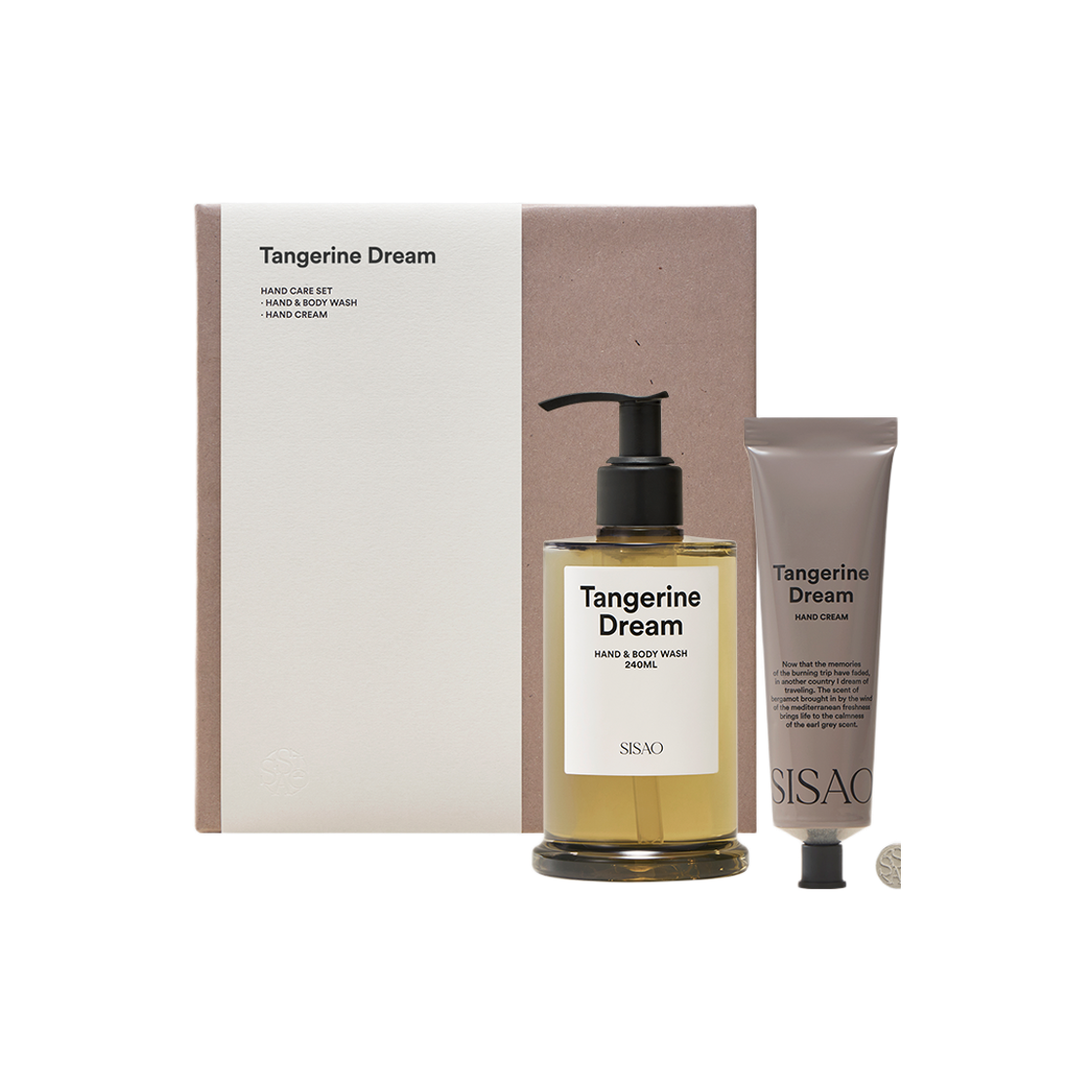 시사오 탠저린 드림 핸드 케어 세트(SISAO Tangerine Dream Hand Care Set)