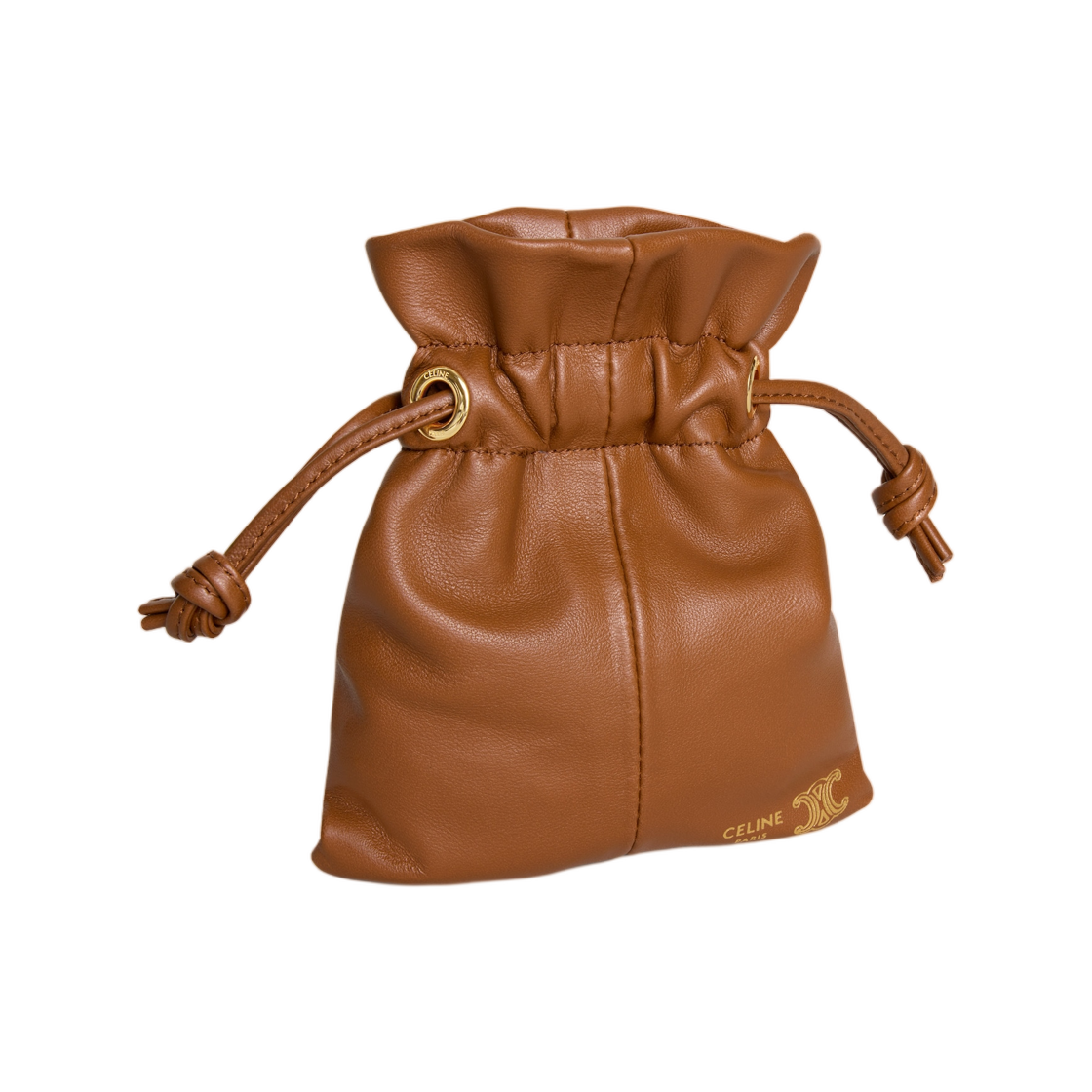 셀린느 마이크로 크리스탈 파우치 스무스 램스킨 소프트 탄(Celine Micro Crystal Pouch in Smooth Lambskin Soft Tan) - 2