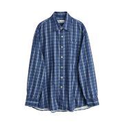 Our Legacy Borrowed Shirt Check Please Print