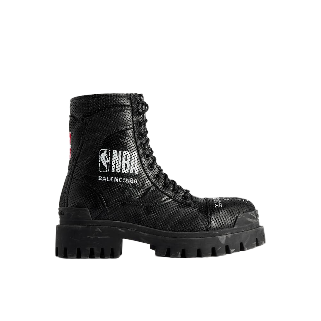 발렌시아가 x NBA 콜라보레이션 컴뱃 스트라이크 부츠 블랙(Balenciaga x NBA Collaboration Combat Strike Boot Black) - 1