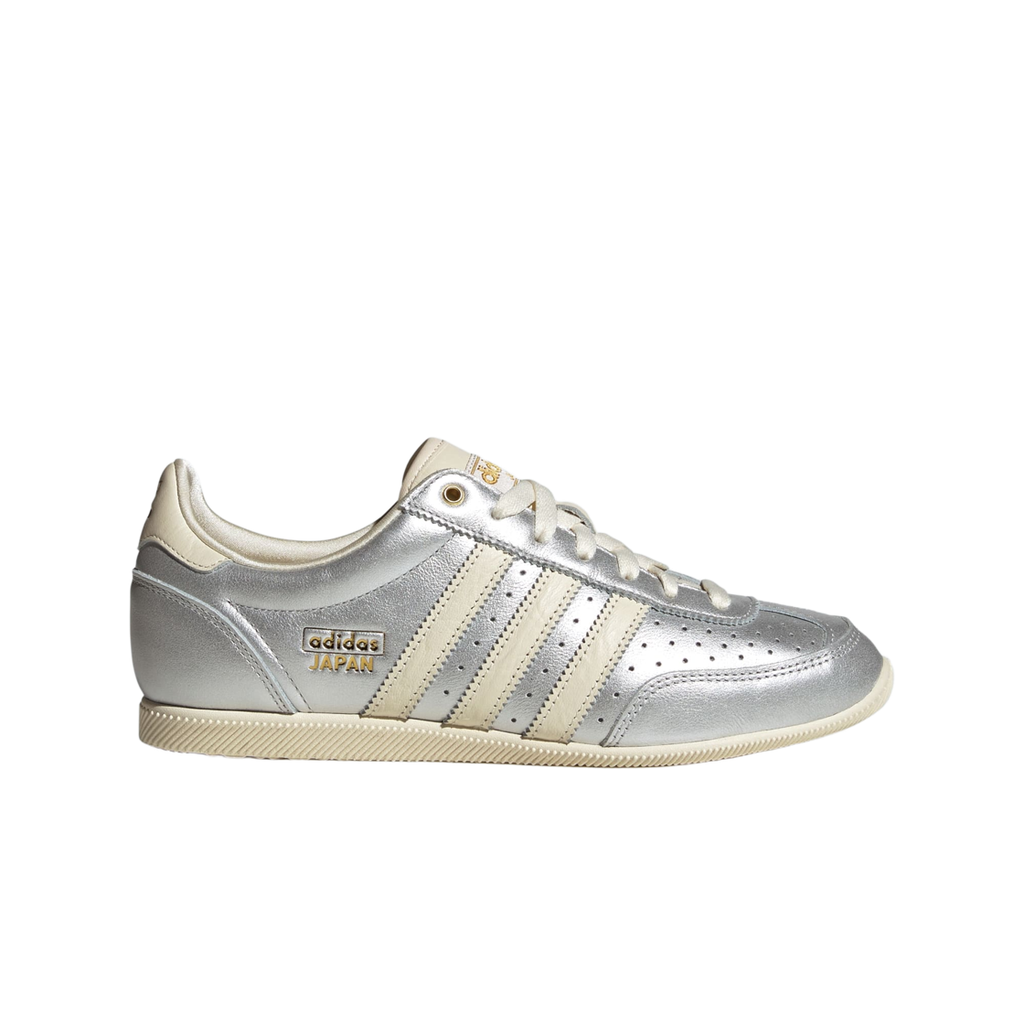 (W) 아디다스 재팬 실버 메탈릭 크림 화이트((W) Adidas Japan Silver Metallic Cream White)
