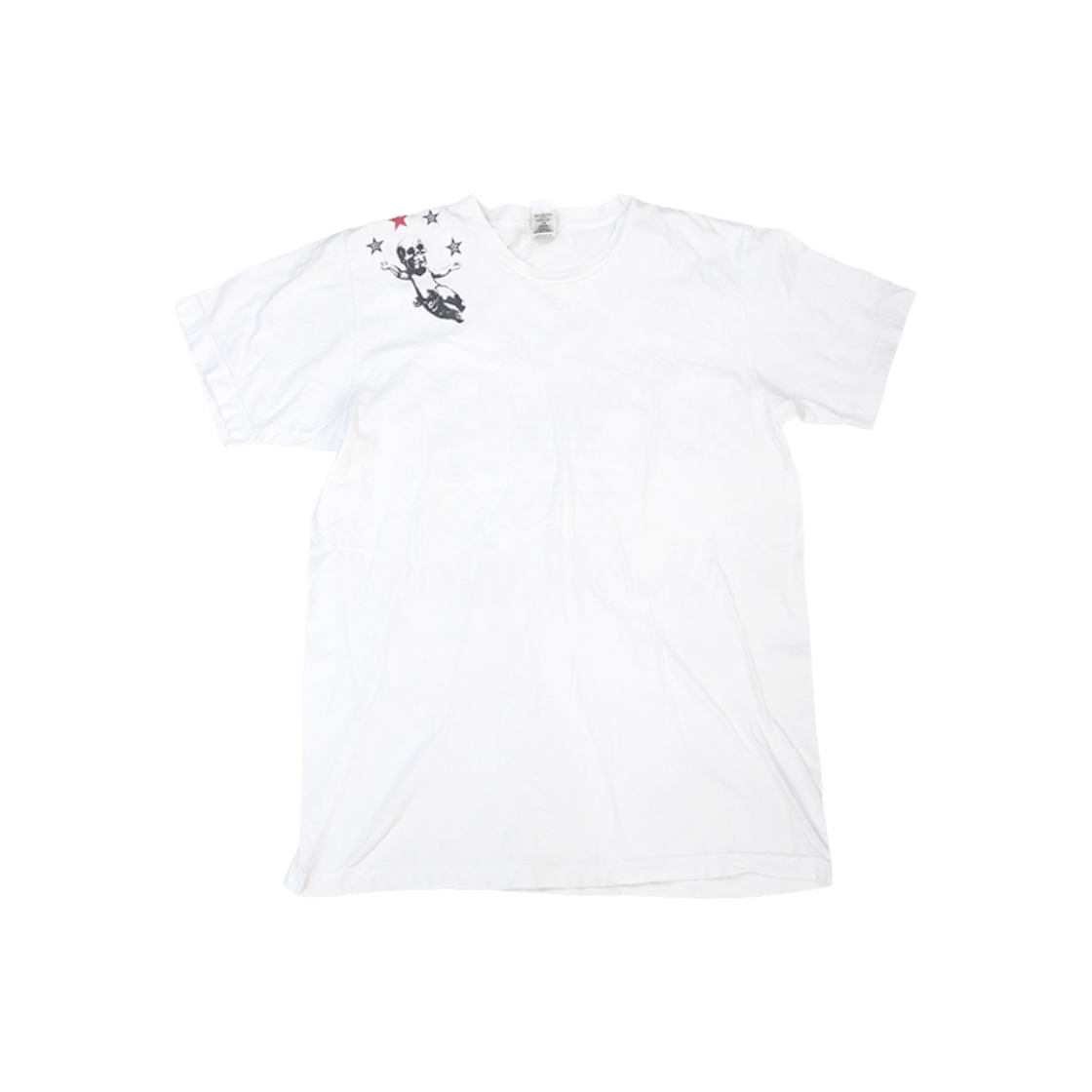 크롬하츠 화이트 반팔 티셔츠 A-C46859(Chrome Hearts White Short Sleeve T-Shirt A-C46859)