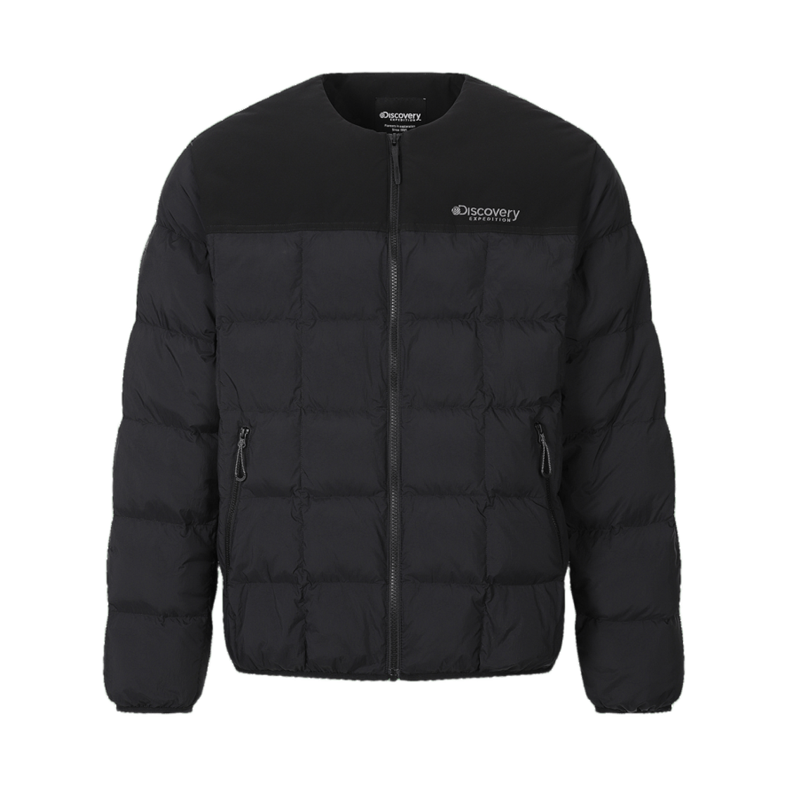 디스커버리 익스페디션 퀼팅 다운 라이트웨이트 패딩 블랙(Discovery Expedition Quilting Down Lightweight Padding Black)