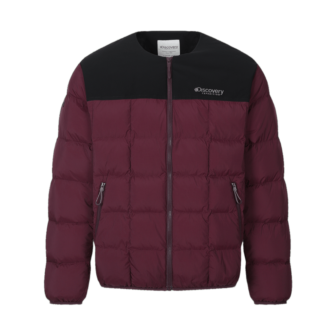 디스커버리 익스페디션 퀼팅 다운 라이트웨이트 패딩 와인(Discovery Expedition Quilting Down Lightweight Padding Wine)