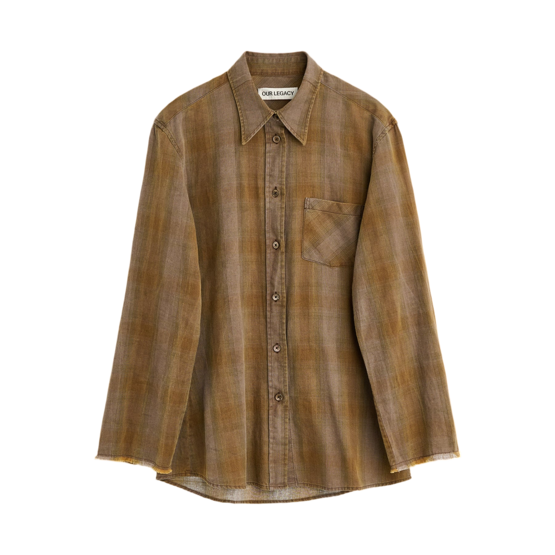 (W) 아워레가시 데이지 셔츠 다코타 플란넬 체크((W) Our Legacy Daisy Shirt Dakota Flannel Check)