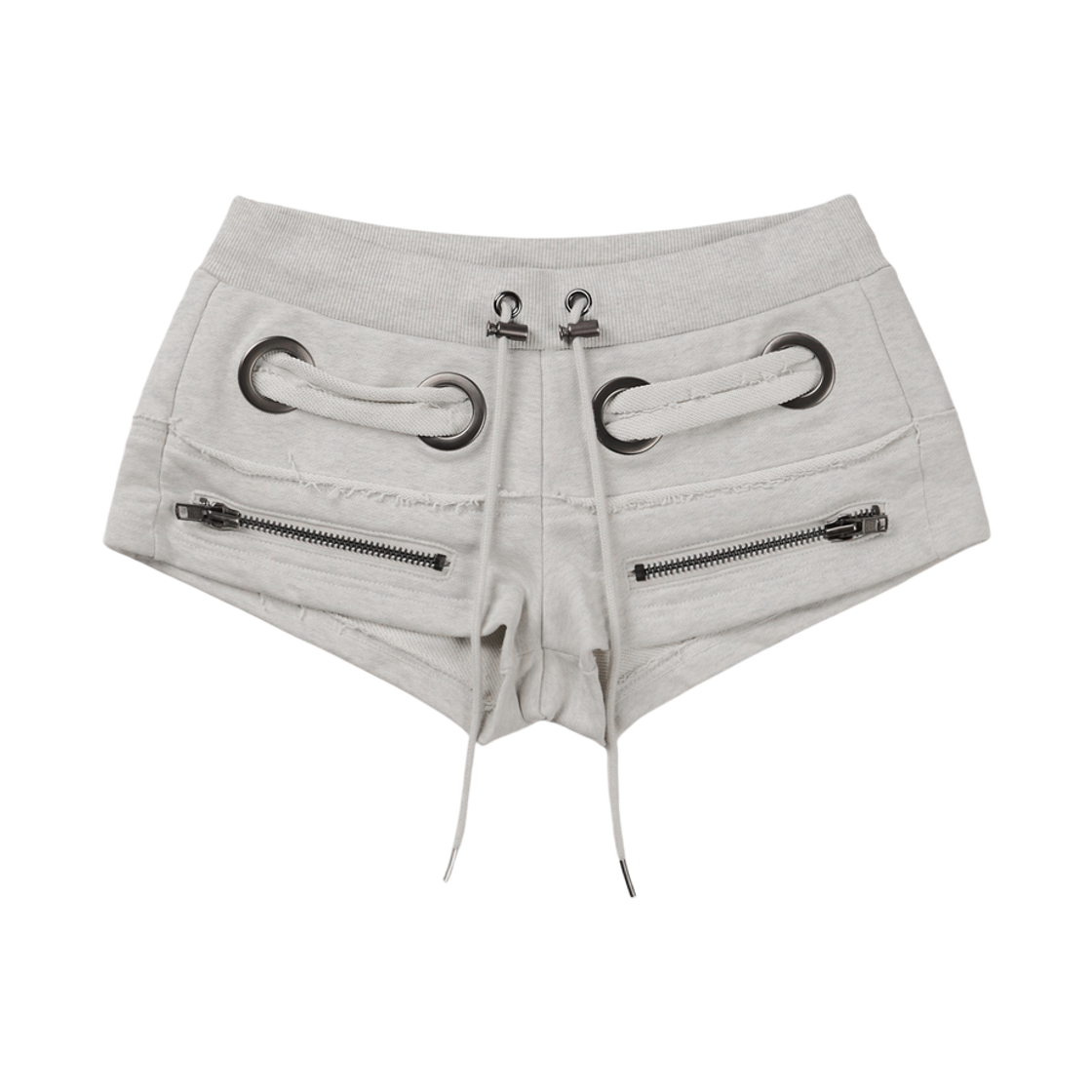 (W) 보니앤키예 아일렛 숏 팬츠 오트밀((W) bonienkiye Eyelet Short pants Oatmeal)