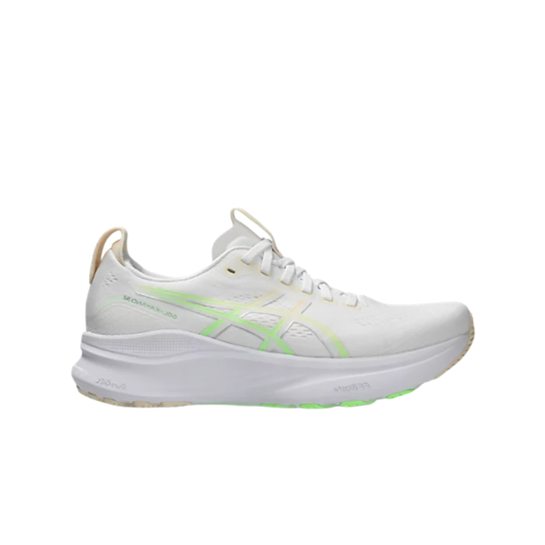 (W) 아식스 젤 카야노 32 화이트 씨쉘 - D 와이드((W) Asics Gel-Kayano 32 White Seashell - D Wide) - 1