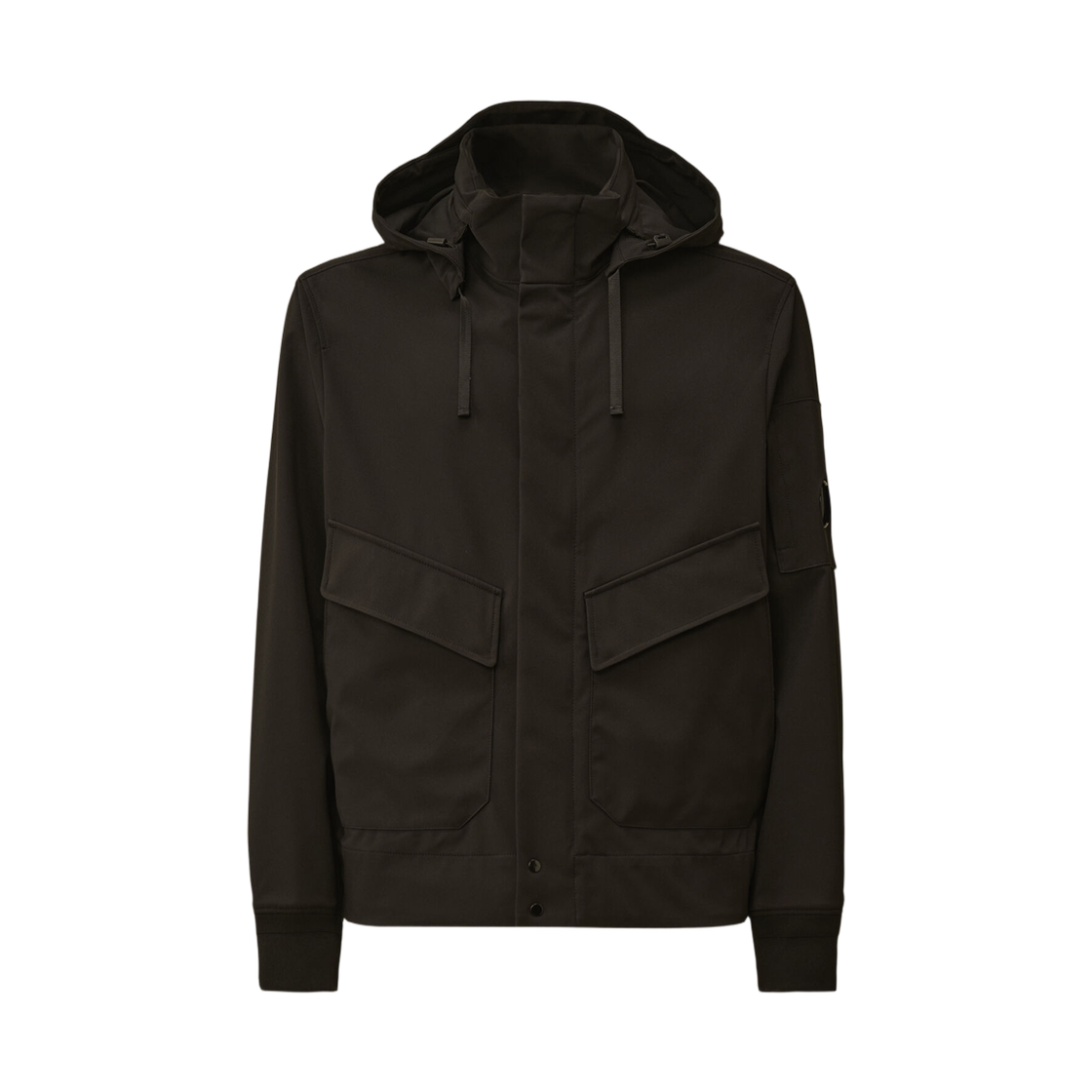 20CMOW001A005968A999 C.P. Company C.P. Shell-R Hooded Lens Jacket Black - 26SS