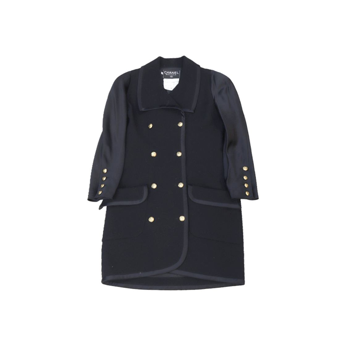 샤넬 블랙 더블 자켓 A-C46992(Chanel Black Double Jacket A-C46992)
