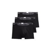 [10%적립] Polo Ralph Lauren Stretch Cotton Trunk 3 Pack Black - 26SS