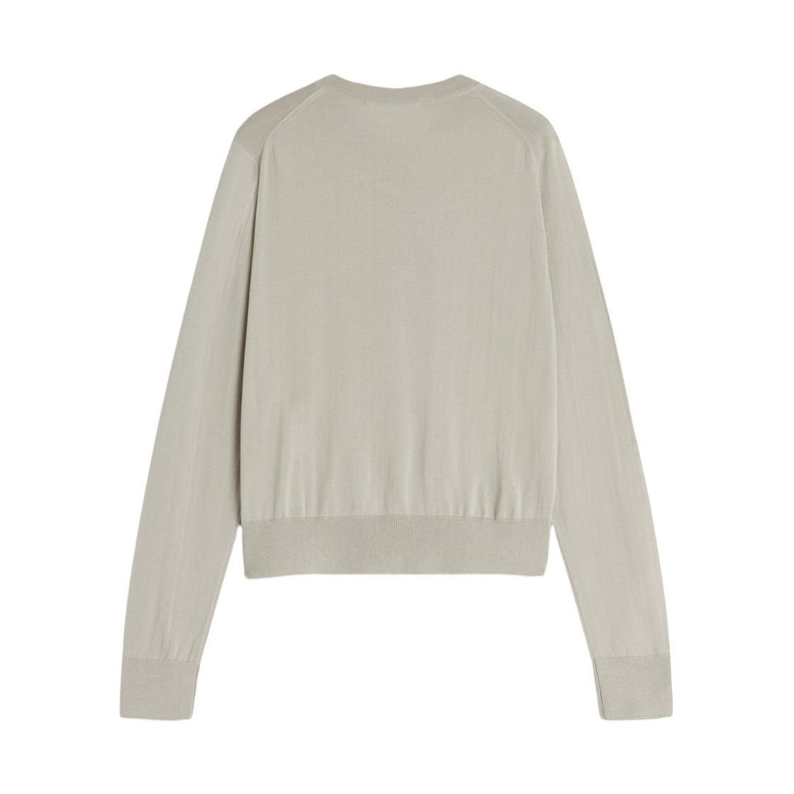 (W) 메종 키츠네 베이비 폭스 파인 메리노 레귤러 가디건 티 리프((W) Maison Kitsune Baby Fox Fine Merino Regular Cardigan Tea Leaf) - 2