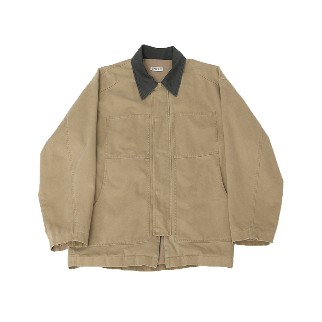 파버 코튼 워크 자켓 베이지(FABEUR Cotton Work Jacket Beige)