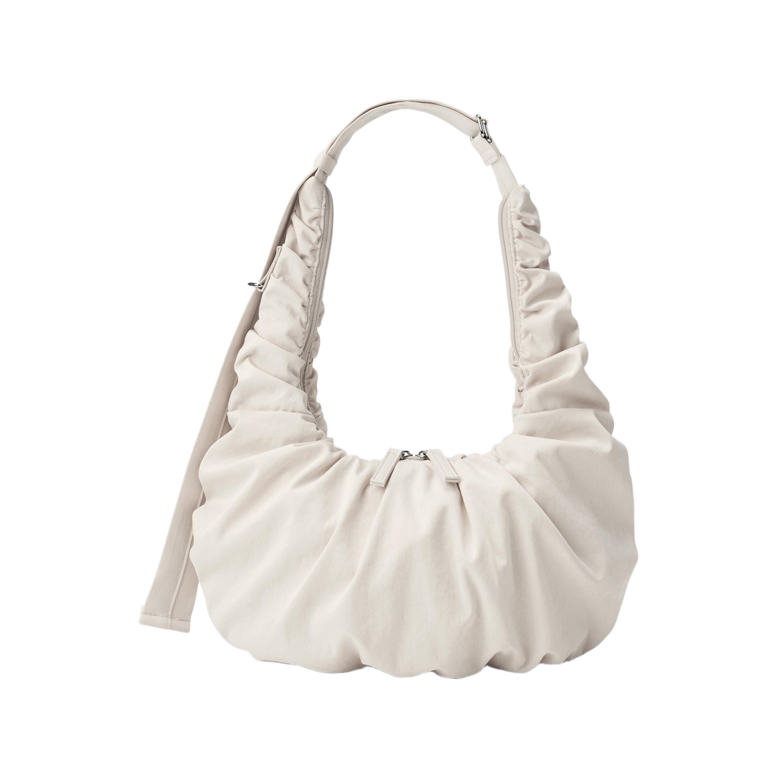 357610-30 GU Dumpling Shoulder Bag Natural