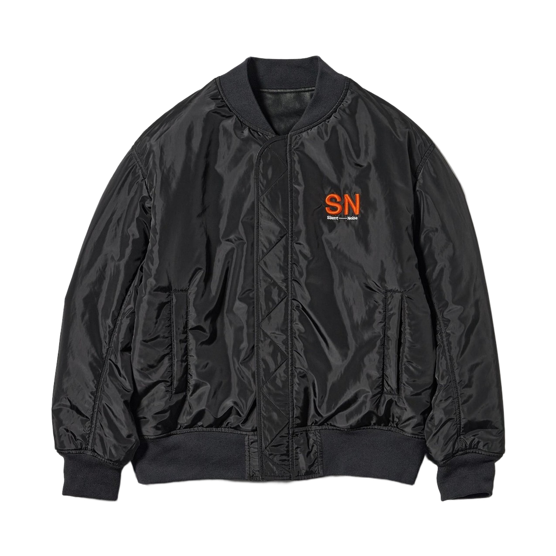 GU x 언더커버 페이크 레더 리버시블 블루종 블랙(GU x Undercover Fake Leather Reversible Blouson Black) - 3