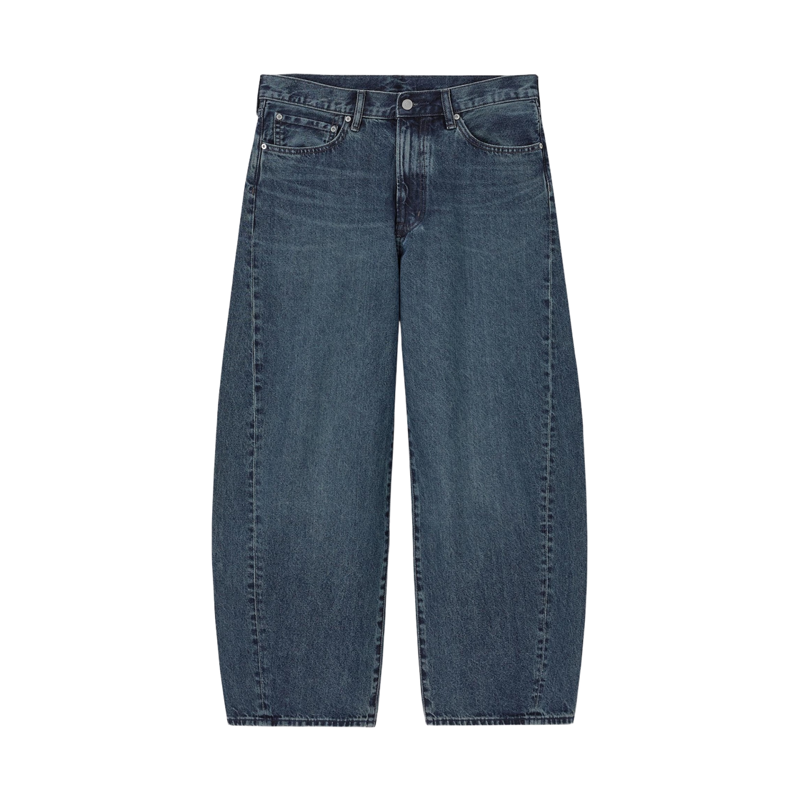 GU 배럴 레그 진 블루(GU Barrel Leg Jeans Blue) - 1