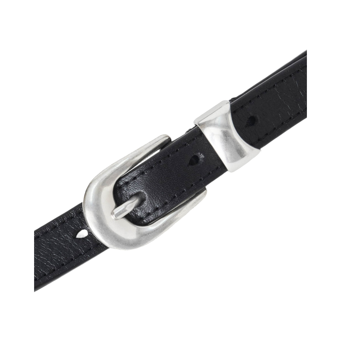 아워레가시 퍼스 벨트 말러블 블랙 불 히데(Our Legacy Purse Belt Malleable Black Bull Hide) - 2