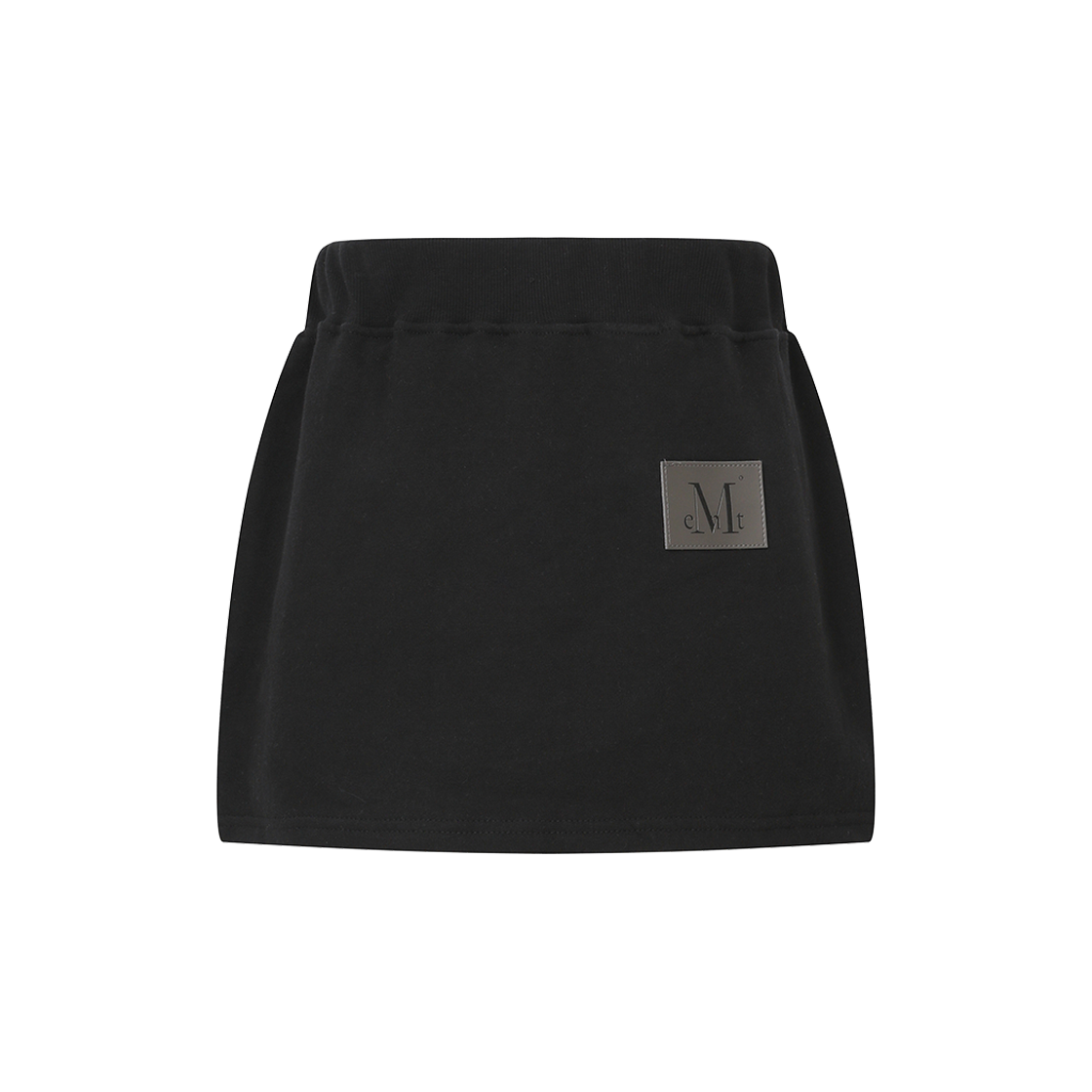 무센트 티아제 셋업 아일렛 스웻 스커트 (2컬러) 블랙(MUCENT Tiaje Set Up Eyelet Sweat Skirt (2Color) Black) - 2