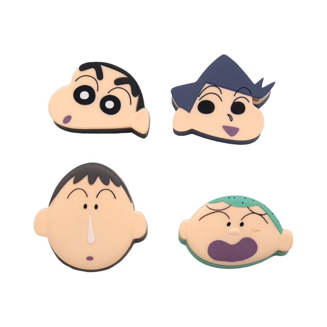 8809571202941 Animore Crayon Shinchan Face Clip Set