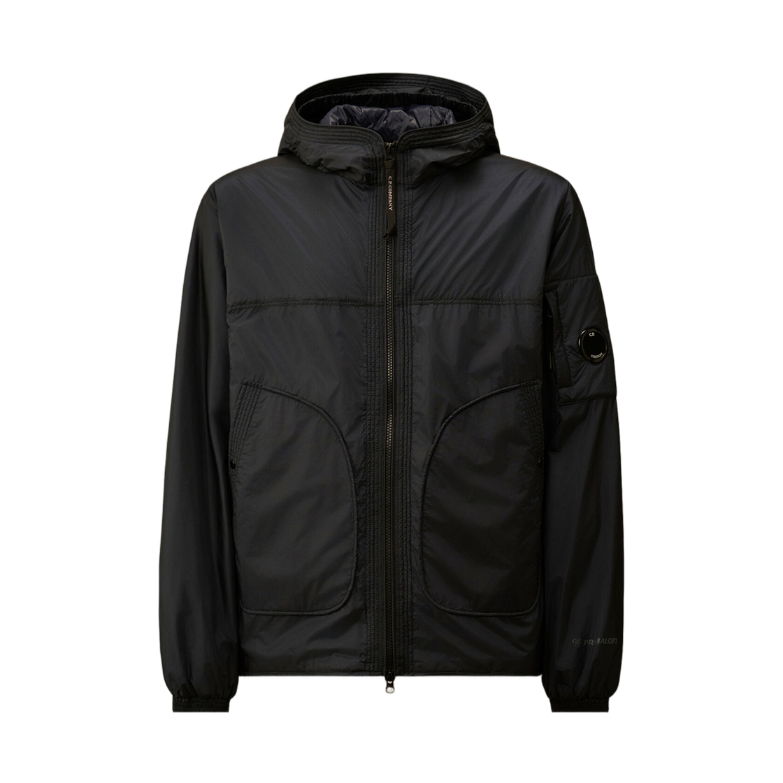 20CMOW070A110467W889 C.P. Company Nada Shield Packable Primaloft Evolve Hooded Lens Jacket Midnight Navy Blue - 26SS
