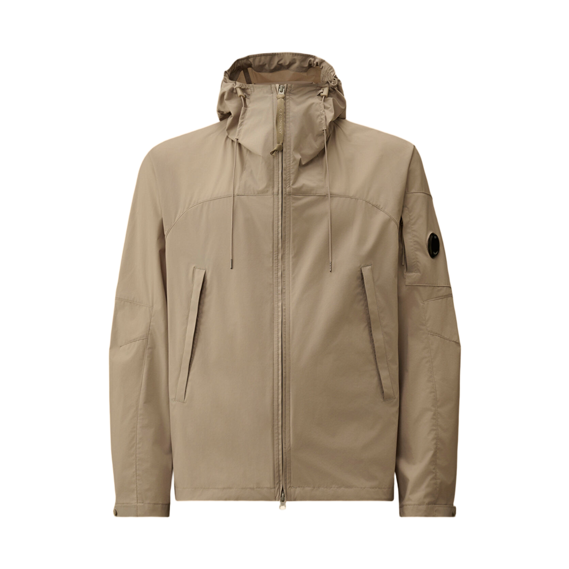 20CMOW011A110264A904 C.P. Company Pro-Tek Hooded Lens Jacket Dove Grey - 26SS