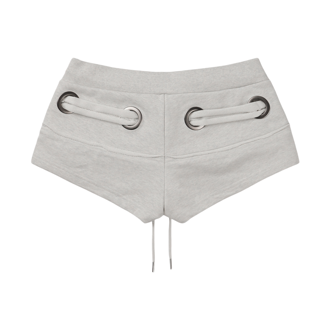 (W) 보니앤키예 아일렛 숏 팬츠 오트밀((W) bonienkiye Eyelet Short pants Oatmeal) - 2